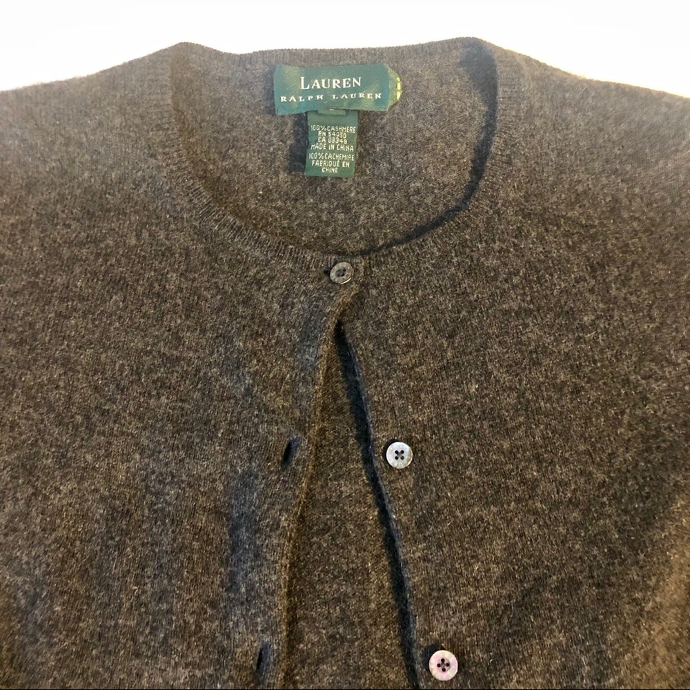 Lauren Ralph Lauren cashmere cardigan